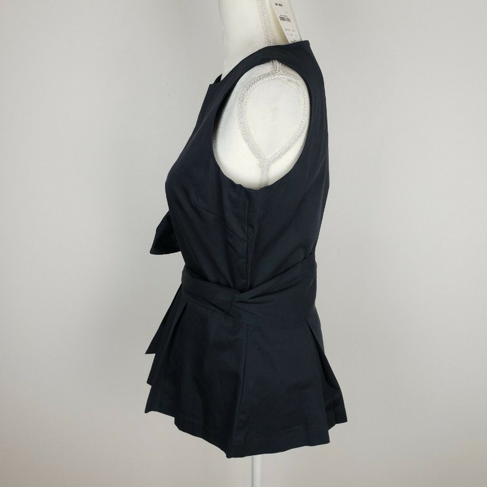 Brooks Brothers Peplum Sleeveless Top - Picture 4 of 7